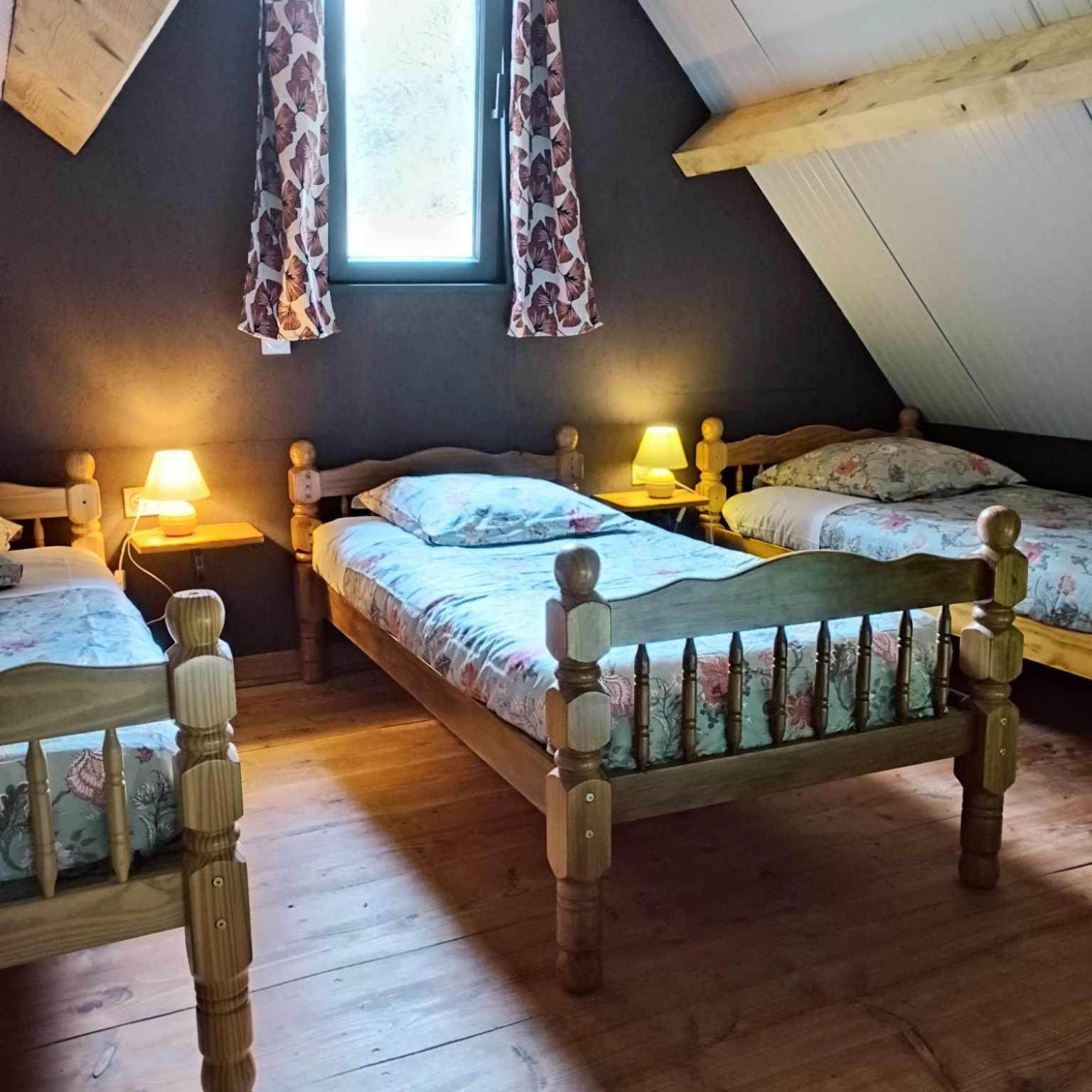 A La Cabane Des Bois Dessus Tiny Gite Alligny-en-Morvan Buitenkant foto