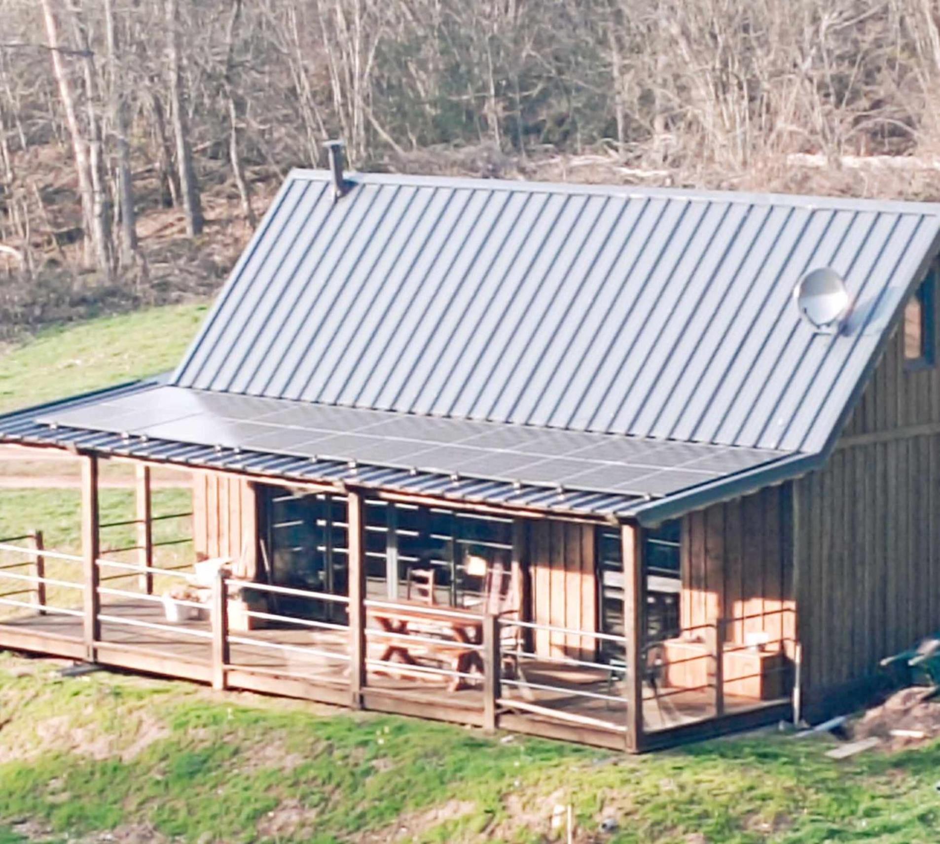A La Cabane Des Bois Dessus Tiny Gite Alligny-en-Morvan Buitenkant foto